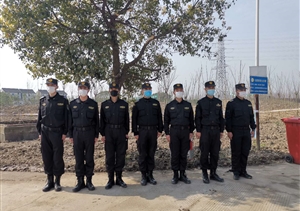 植树新风尚  绿化好生活 ——宗保公司驻金山卫镇项目队员保障植树