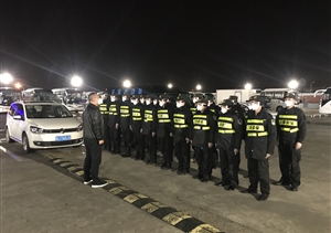 宗保保安值守一线   严防境外疫情输入   ——宗保公司参与疫情防