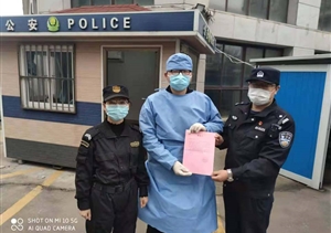 发现违规警惕高 规范处置形象好 ——惠南区域队员及时制止违规进