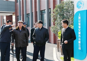 部队离退休老领导一行莅临宗保公司参观指导