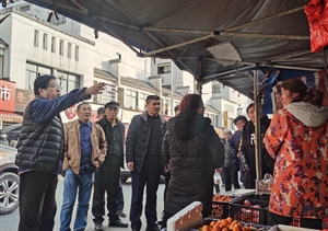 整治骑路市场 营造有序环境—宗保公司驻高新区项目配合高新区管委