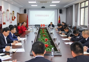 宗保公司召开工作会议