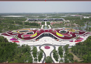 鹰飞航空公司无人机助力保障花博会现场秩序