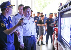 宗保公司参加浦东新区社区微型消防站建设推进会