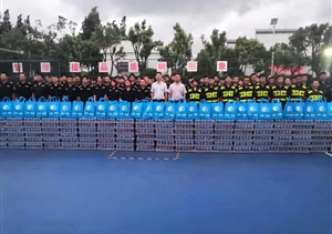 炎炎夏日送清凉 殷殷关怀暖人心 —宗保公司领导慰问一线队员