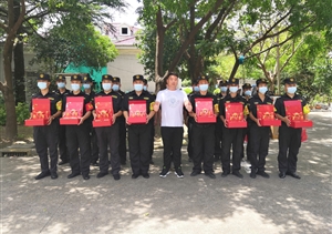 宗保公司开展慰问退役军人员工活动