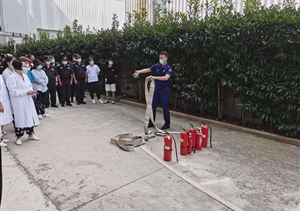 宗保公司参加惠祝区域疫情防控隔离点消防安全培训活动