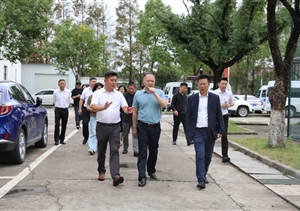 南京市建邺区高投集团到宗保公司走访交流