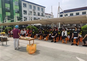 宗保公司选派员工参加核酸采样志愿者培训