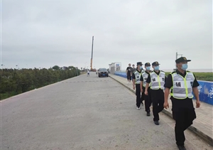 宗保公司协助做好南汇新城海堤安全保障工作