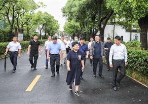 山东省青州市领导到宗保公司调研