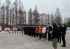 宗保公司参加临港新片区综合社区消防演练