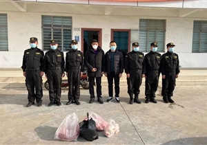 崇明区堡镇生态保护和市容环境事务所领导慰问宗保公司员工